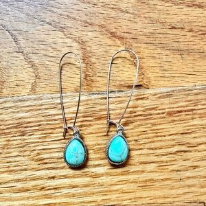 Dangle Turquoise Earrings